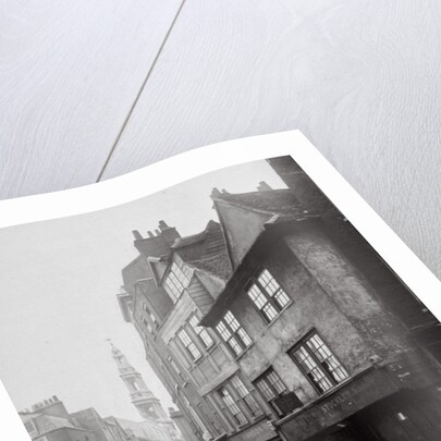 View of houses in Drury Lane, Westminster, London by Society for Photographing the Relics of Old London