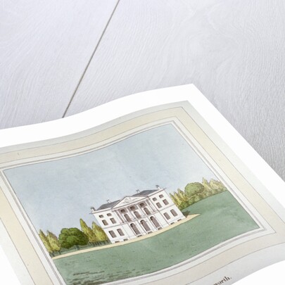 View of DH Rucker's residence at West Hill in Wandsworth, London by Anonymous