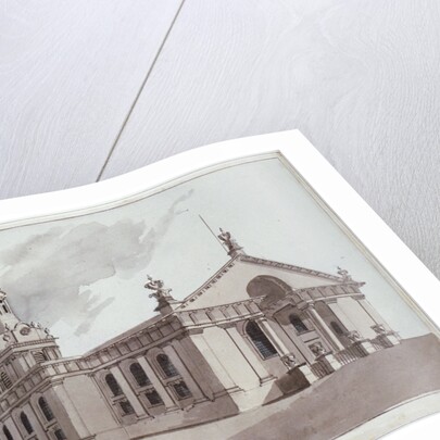 South-east view of the Church of St Alfege, Greenwich, London by Anonymous