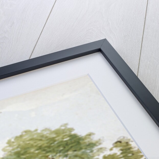 View from the excavations of Highgate Tunnel, London by George Arnald