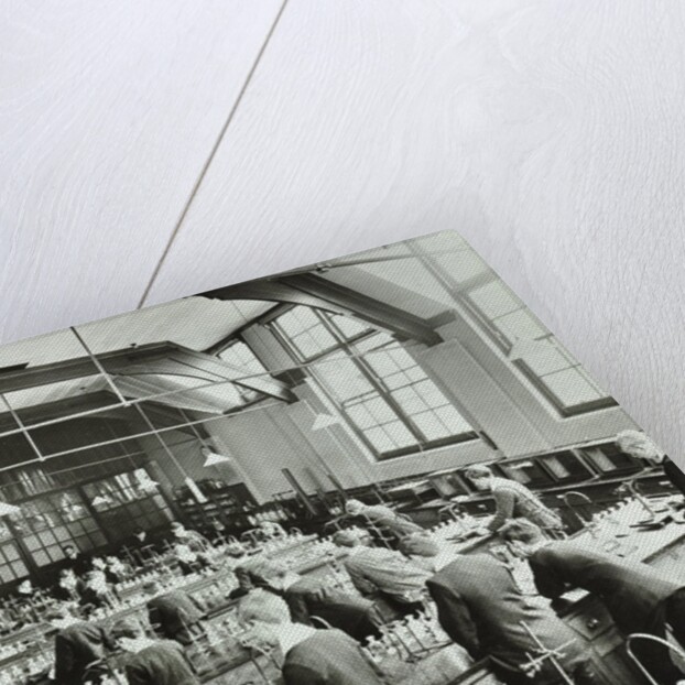 Boys in a chemistry laboratory, Hackney Downs School, London, 1911 by Unknown
