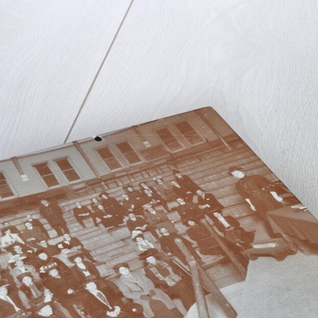 Men and women attending a literature class, Hackney Downs Secondary School, London, 1908 by Unknown