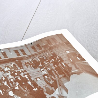 Men and women attending a literature class, Hackney Downs Secondary School, London, 1908 by Unknown