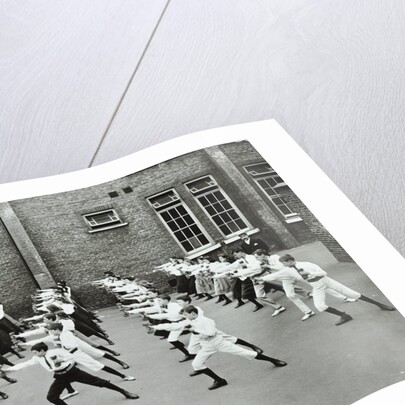 Exercise drill, Crawford Street School, Camberwell, London, 1906 by Unknown