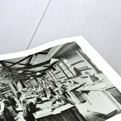 Handicraft lesson, Hackney Downs School, London, 1911 by Unknown