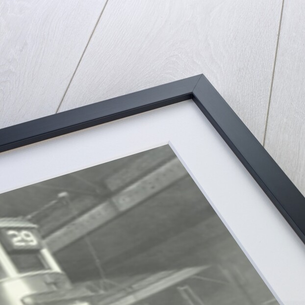 Transport workers washing a tram at the Holloway Car Shed, London, 1932 by Unknown