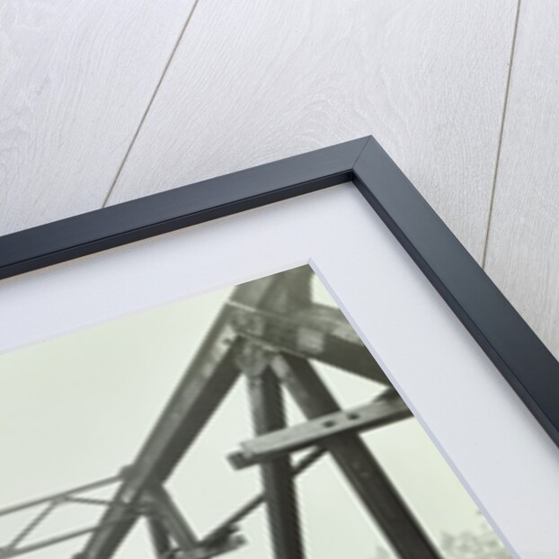 Erection of Emergency Thames Bridge, London, 1942 by Unknown