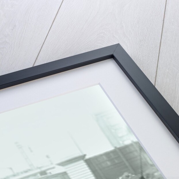 Man mooring a barge by a river bank, Poplar, London, 1905 by Unknown
