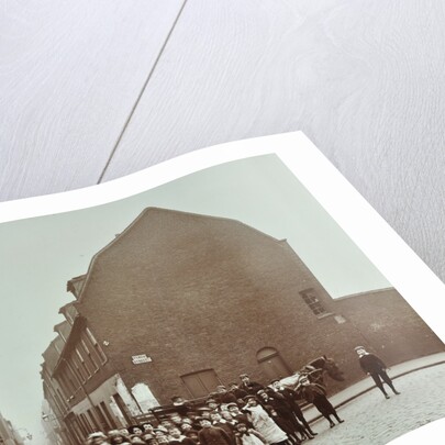 Crowd of East End children, Red Lion Street, Wapping, London, 1904 by Unknown