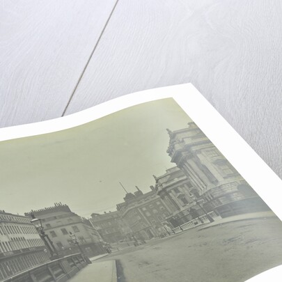 Empty streets at Lancaster Place, seen from Waterloo Bridge, London, 1896 by Unknown