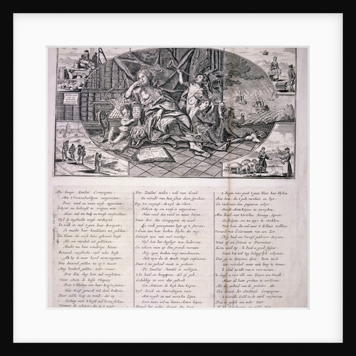 Dutch satire on the South Sea Bubble by Anonymous