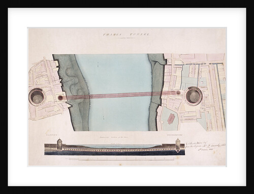 Plan of the shop fronts on Old and New Bond Street, London by Anonymous