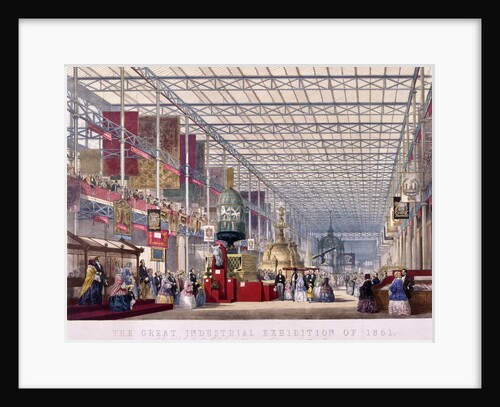 Great Exhibition, Crystal Palace, Hyde Park, London by Dickinson Brothers