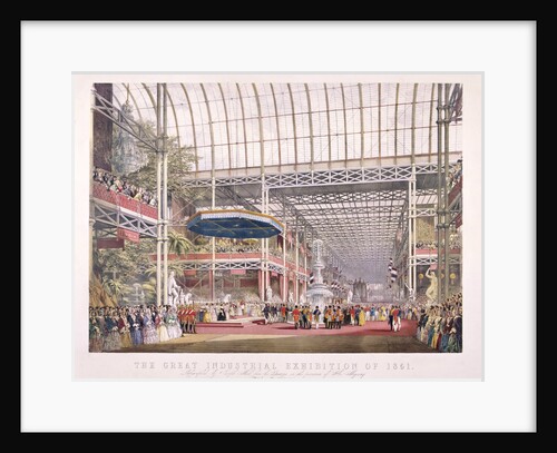 Great Exhibition, Crystal Palace, Hyde Park, London by Dickinson Brothers