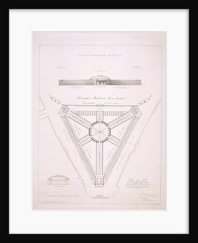 Design for Knightsbridge Market, London by JR Jobbins