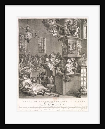 Credulity, Superstition and Fanaticism. A medley by William Hogarth