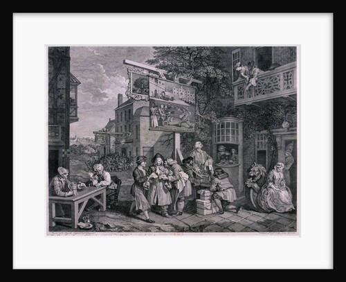 Canvassing for votes by Charles Grignion