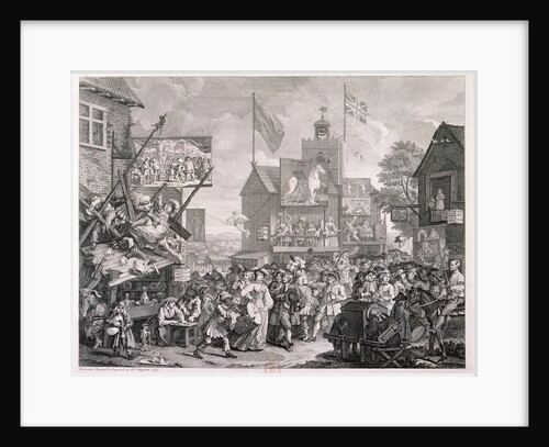 Southwark Fair by William Hogarth