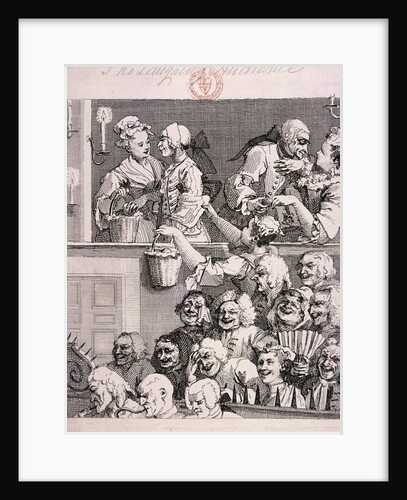 The laughing audience by William Hogarth