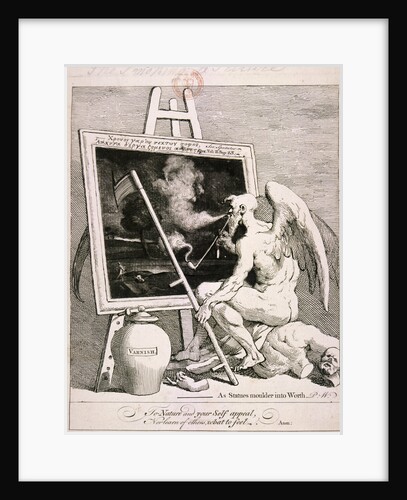 Time smoking a picture by William Hogarth