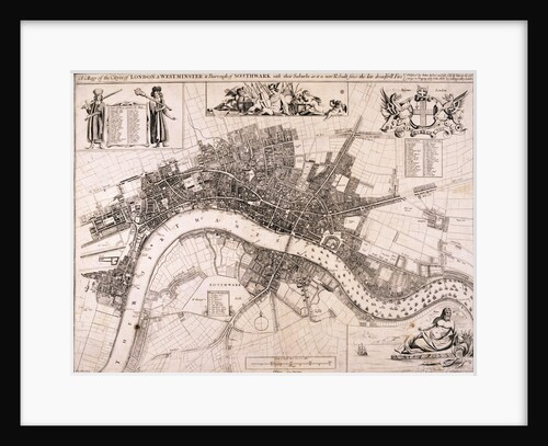 Map of London by John Oliver