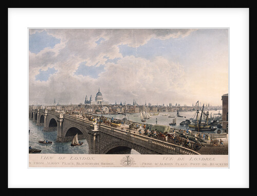 City of London from the South by Joseph Constantine Stadler