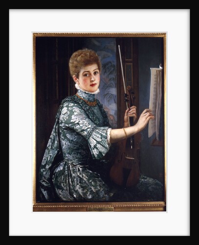 The Violinist by George Adolphus Storey