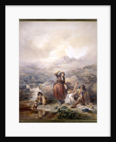 The Shepherd's Meal by Francis William Topham