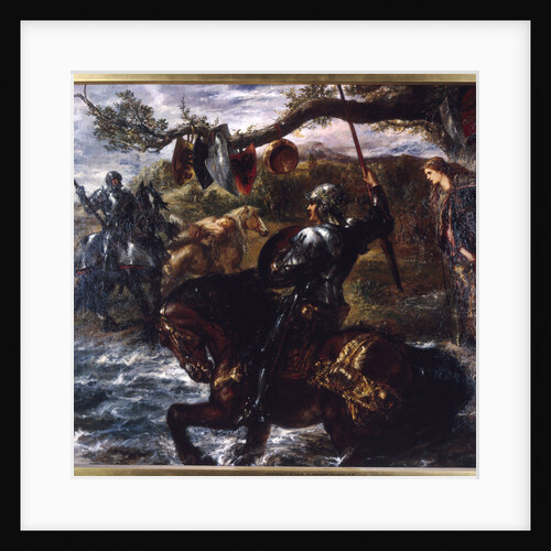 Lancelot du Lac by Sir John Gilbert