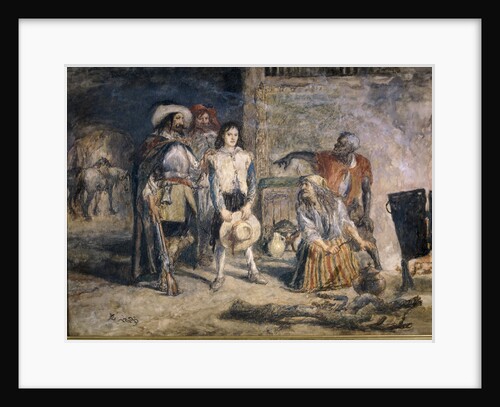 Gil Blas taken prisoner by Sir John Gilbert