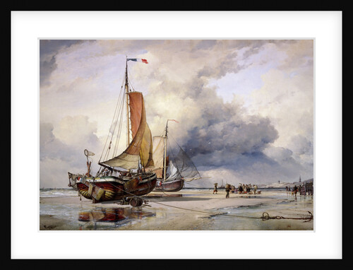 Dutch Pincks at Scheveningen by Edward William Cooke