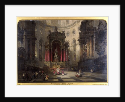 SS Giovanni e Paolo, Venice by David Roberts