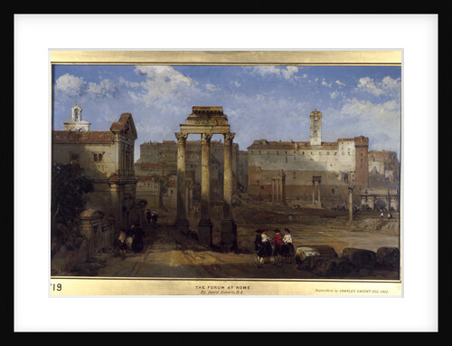 The Forum, Rome by David Roberts