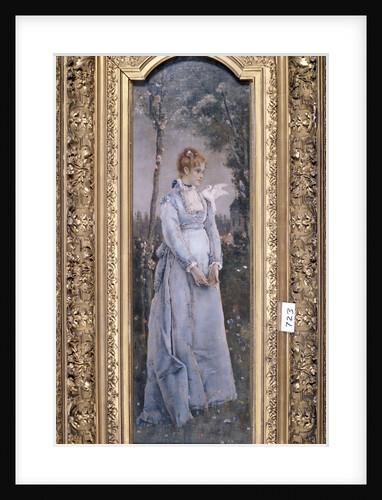 Spring by Alfred Emile Leopold Joseph Victor Stevens