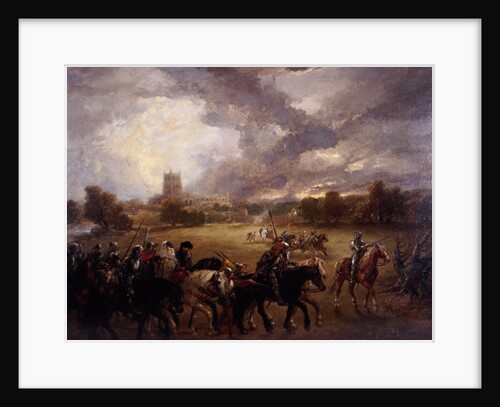 Margaret of Anjou taken prisoner after the Battle of Tewkesbury by Sir John Gilbert