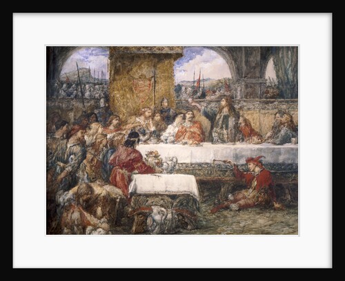 Cedric's Toast by Sir John Gilbert