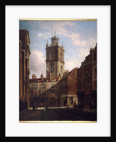 Fore Street and St Giles without Cripplegate by Walter Riddle