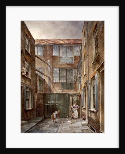 Newnham's Place, Bishopsgate by Walter Riddle