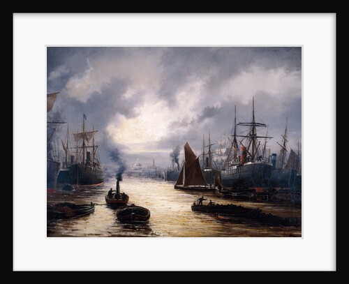 The Pool of London by WJ Baker