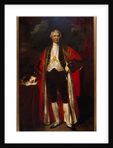 Sir George Carroll, Sheriff 1837-8 by John Wood