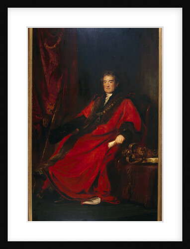 Matthias Prime Lucas, Lord Mayor 1827 and President of St. Batholomew's Hospital by David Wilkie