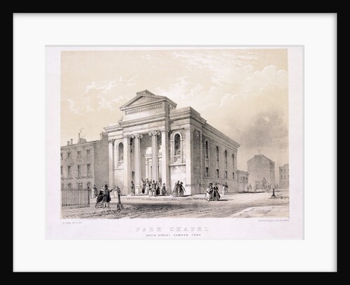 Park Chapel, Camden Town, London by Edwin Thomas Dolby