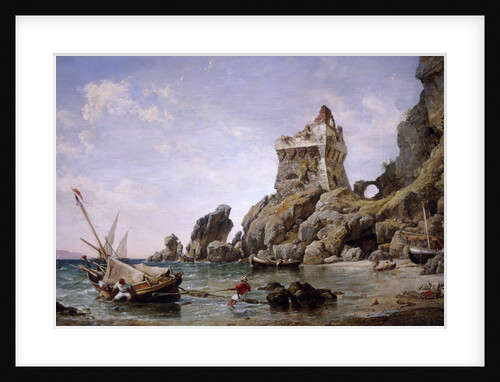 Salerno, Italy by Edward William Cooke