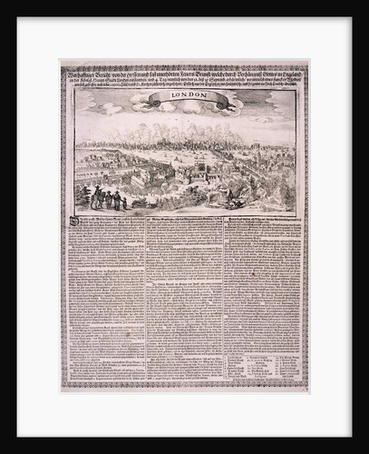 The Great Fire of London by Anonymous