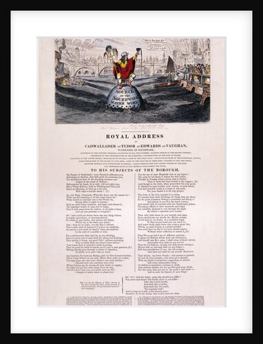 Purity of the River Thames by George Cruikshank