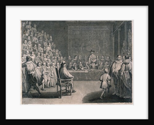 Trial of King Charles I, Palace of Westminster by Claude Dubosc