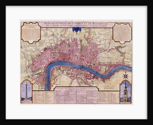 Map of London by Anonymous