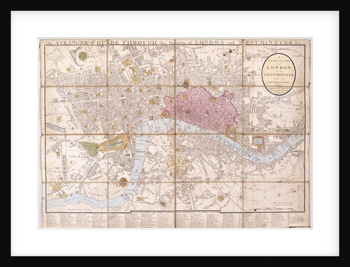 Map of London by Anonymous