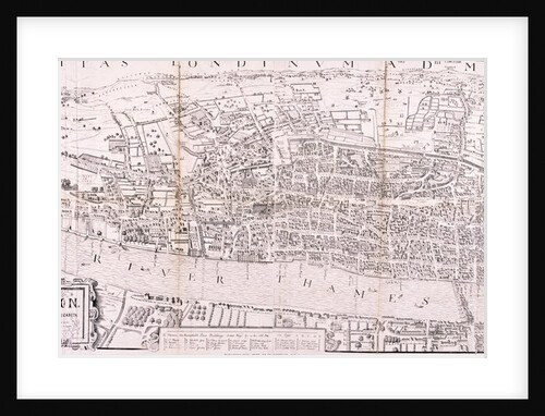 Map of London by Anonymous