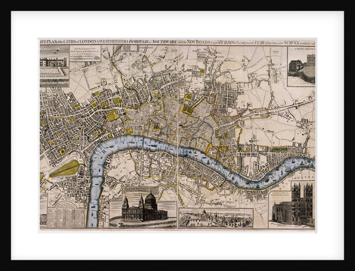 Map of London by Anonymous